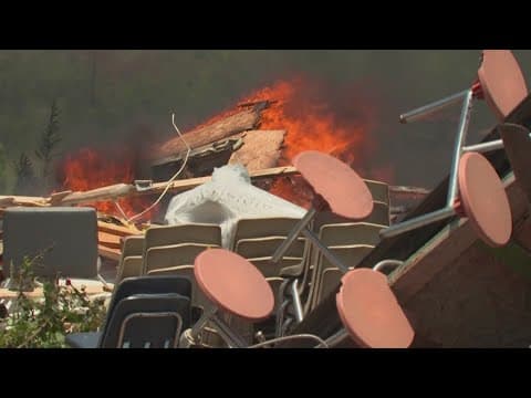 Families mourn loved ones following deadly tornado in Valley View