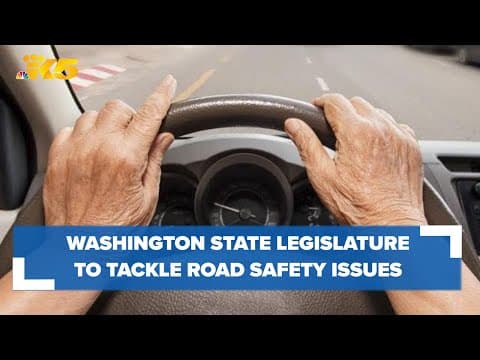 Washington state legislature looks to tackle traffic safety legislation