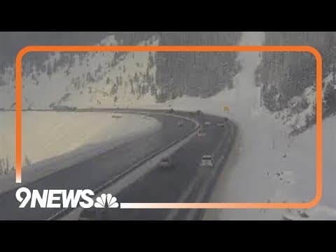 Heavy snow is hitting the mountains of Colorado on Friday