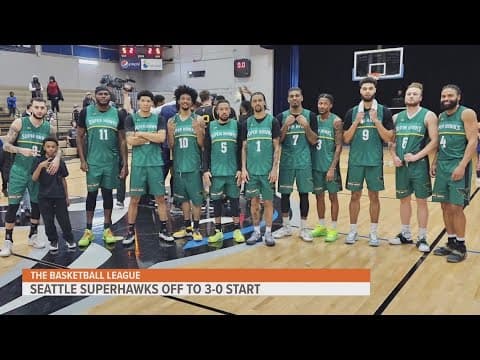 Minor league men's pro hoops Seattle Superhawks start 3-0 in inaugural season