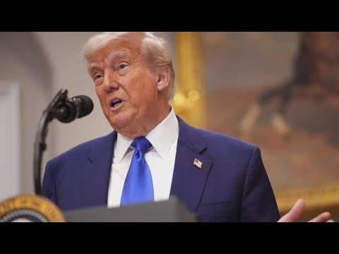 Trump pushes for agenda mega bill with some GOP opposition