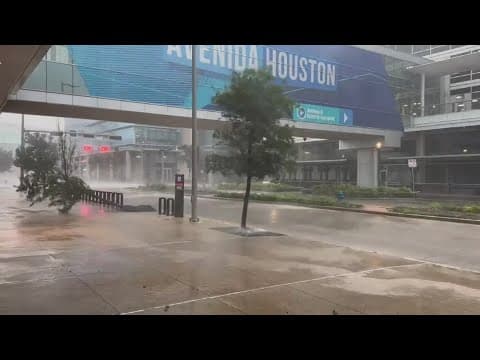 Beryl lands in Texas as Category 1 hurricane before being downgraded to a tropical storm