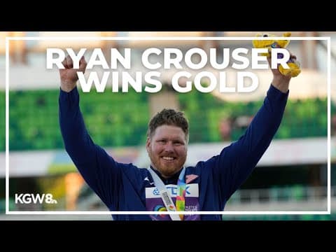 Ryan Crouser wins gold at World Athletics Championships