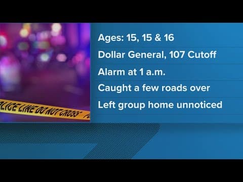 Three teens accused of breaking into Greene County store, authorities say