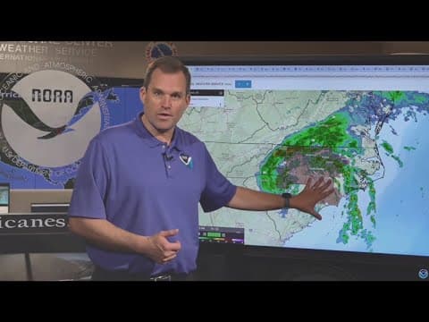 LIVE: Update on Tropical Storm Debby from National Hurricane Center