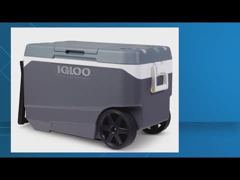 More than 1 million Igloo rolling coolers recalled over fingertip amputation risk