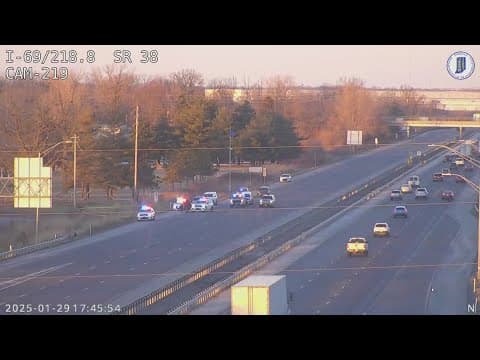 33-year-old man dies after being shot by Pendleton officer on I-69