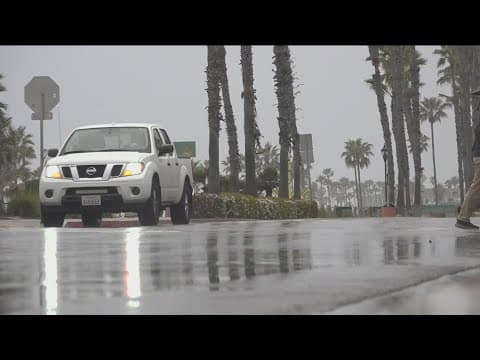Weather Impact Alert- 5 p.m. update | Showers rolls towards Oceanside