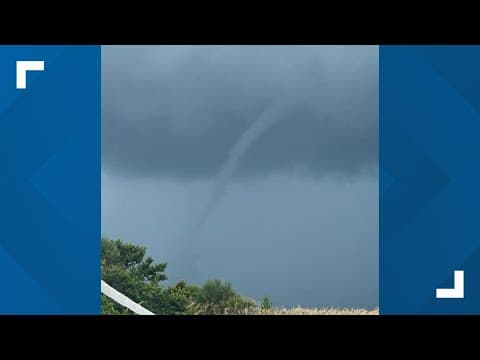 Waterspout located near Clearwater Beach