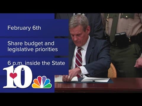 Gov. Lee to give State of the State Address on Feb. 6