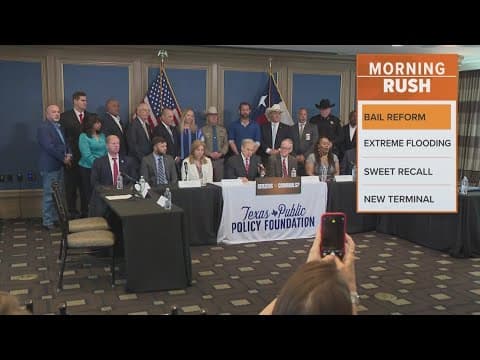 Texas Governor Greg Abbott passes bail reform