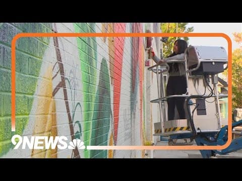 Colorado artist uses mural to raise awareness on fair trade