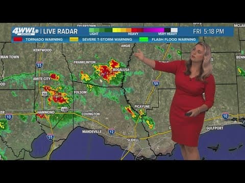 New Orleans Weather: Hot and humid with a few storms Memorial Day Weekend