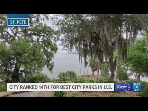 St. Pete ranked No. 1 in Florida and 14 nationwide for city park system