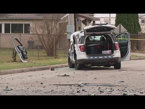 Police: Teen armed robbery suspects in stolen Kia crash into Columbus cruiser