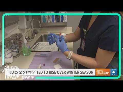 Flu cases expected to rise over holiday season