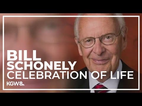 Public memorial for Bill Schonely, legendary Trail Blazers announcer, to be held Monday