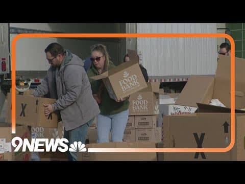 Food Bank of the Rockies holds its biggest mobile pantry event of the year