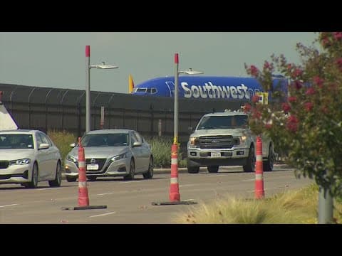 'A nightmare' | Construction near Dallas Love Field ties up traffic to the terminal