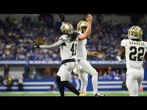 4 Takeaways from the Saints win over the Colts