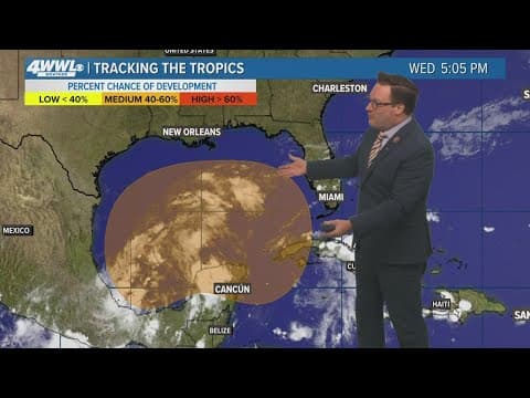 Wednesday 5PM Tropical Update: Gulf development remains uncertain through the weekend