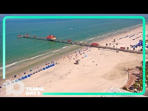 Water quality report for Clearwater Beach, others pending after storm