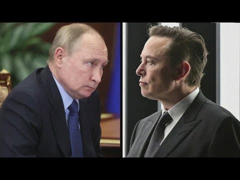 Elon Musk has been in regular contact with Russian President Vladimir Putin since 2022, report says