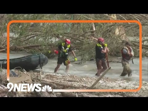 First responders continue rescue efforts in Texas floods