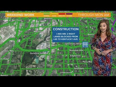 Explaining weekend closures on I-465