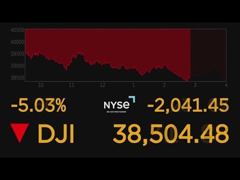 High anxiety and sleepless nights - investment advice after a historic two-day rout on Wall Street