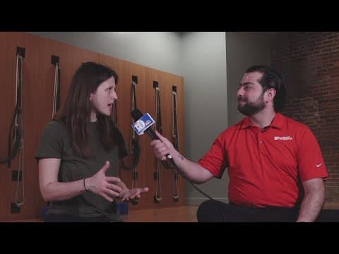 Local yoga studio offering discounted classes