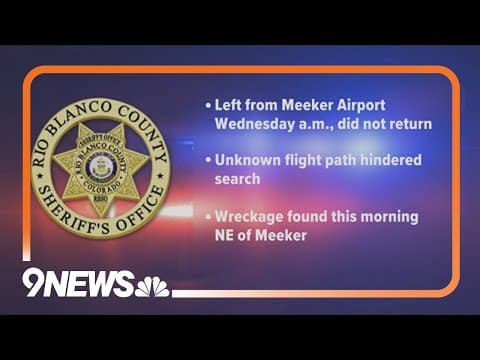 Investigation underway for fatal helicopter crash near Meeker, Colorado