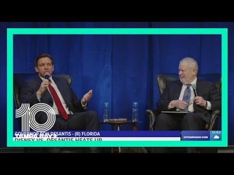 Disney-DeSantis war of words heats up