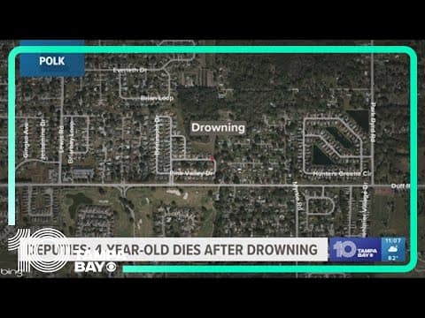 4-year-old boy dies after drowning in Lakeland, deputies say
