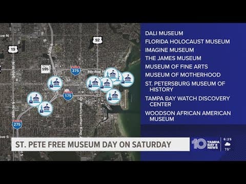 St. Pete offering free admission for museums on Saturday