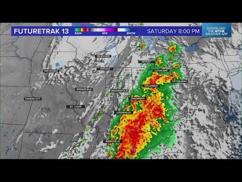 Live Doppler 13 Forecast | 4 p.m. update, March 13, 2025