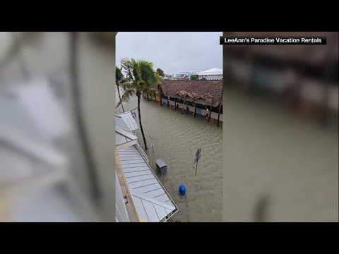 Hurricane Milton: Heavy flooding seen in Ft. Meyers