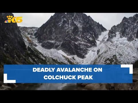 Recovery efforts continue after avalanche on Colchuck Peak
