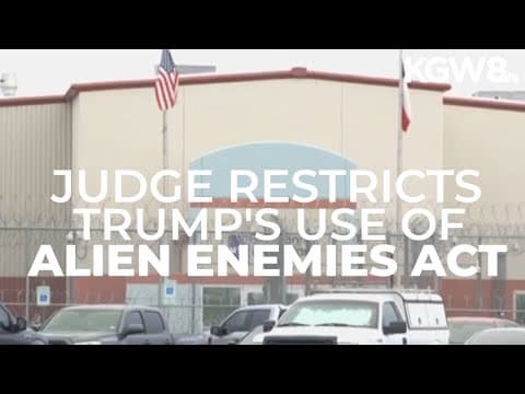 Judge bars deportations of Venezuelans from South Texas under Alien Enemies Act of 1798