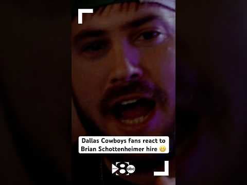“YOU SUCK!” | Dallas Cowboys fans react to Jerry Jones hiring Brian Schottenheimer 😬