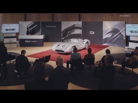 IMS Museum auctions 1954 Mercedes-Benz for over $53 million