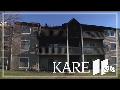 Fire forces evacuation of Eagan apartment complex
