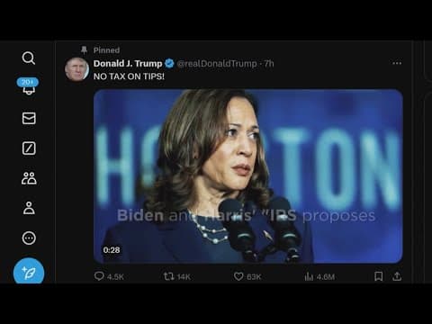 Trump and Harris focusing their sights on battleground states