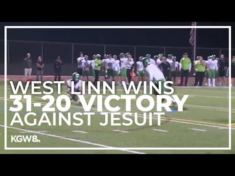West Linn hands Jesuit its first loss of the season | Friday Night Football