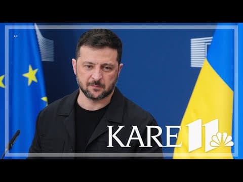 European leaders to join Ukraine's Zelenskyy for meeting with Trump