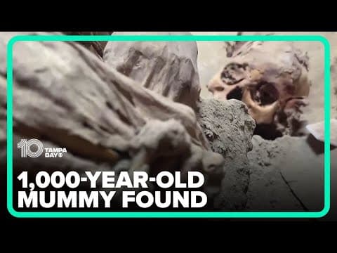 1,000-year-old mummy uncovered in Peru