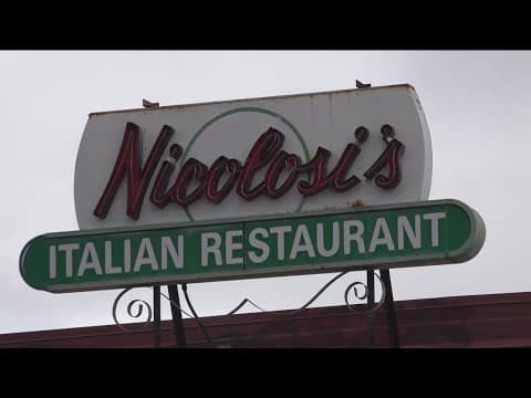 What's going on with the old Nicolosi's building in San Carlos?