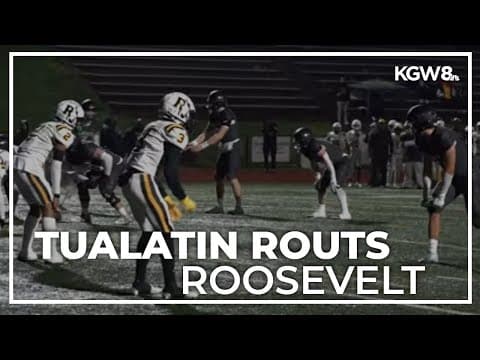 Playoffs: Nolan Keeney returns to lead Tualatin past Roosevelt in 1st round | Friday Night Football
