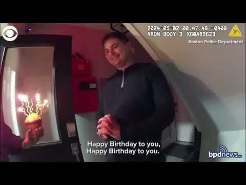 Officers respond to 911 call to wish man happy birthday