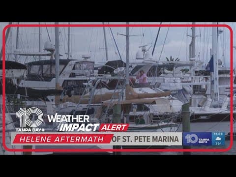 'It's very frustrating': Power still out for most of St. Pete Marina